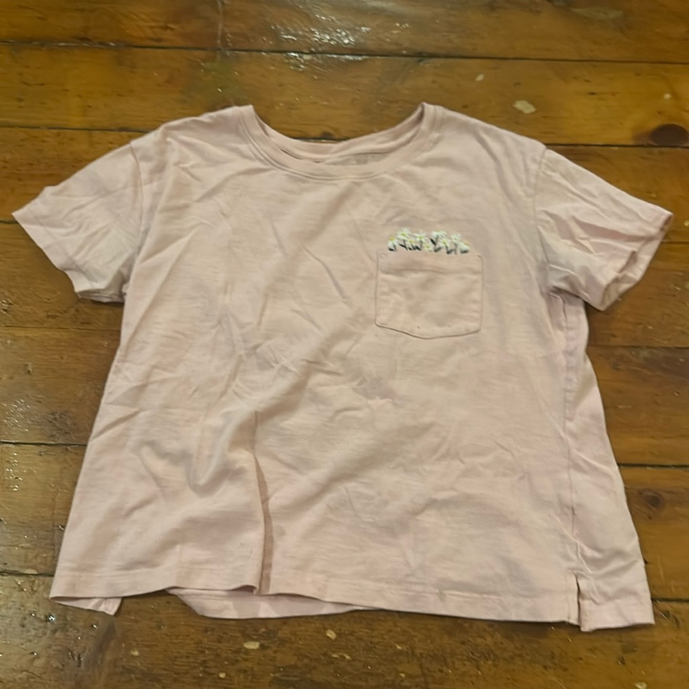 Cute Pink Flower Shirt